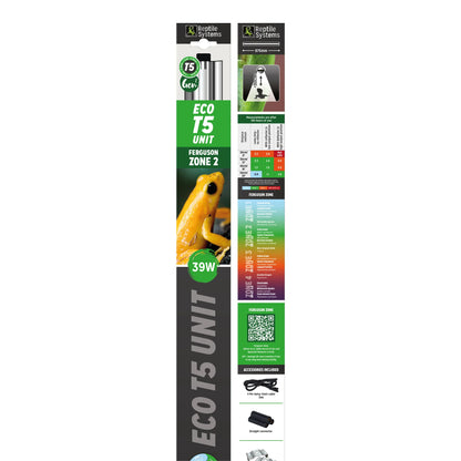 Reptile Systems Eco T5 Unit + Bulb - ZONE 2